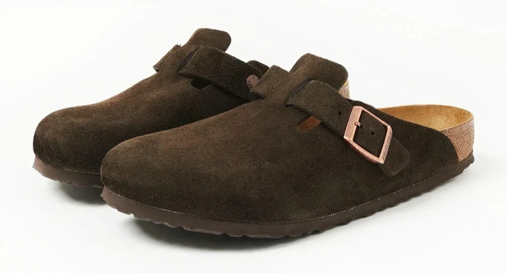 Birkenstock Boston Mocca Soft Footbed Suede EU 42 / US L 11 / US M 9